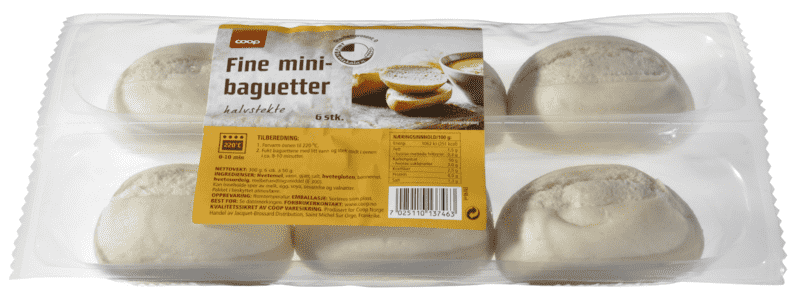 Fine MiniBaguetter 6pk Coop