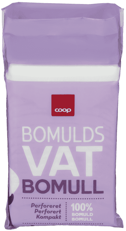 Bomull Perforert Kompakt 100g Coop