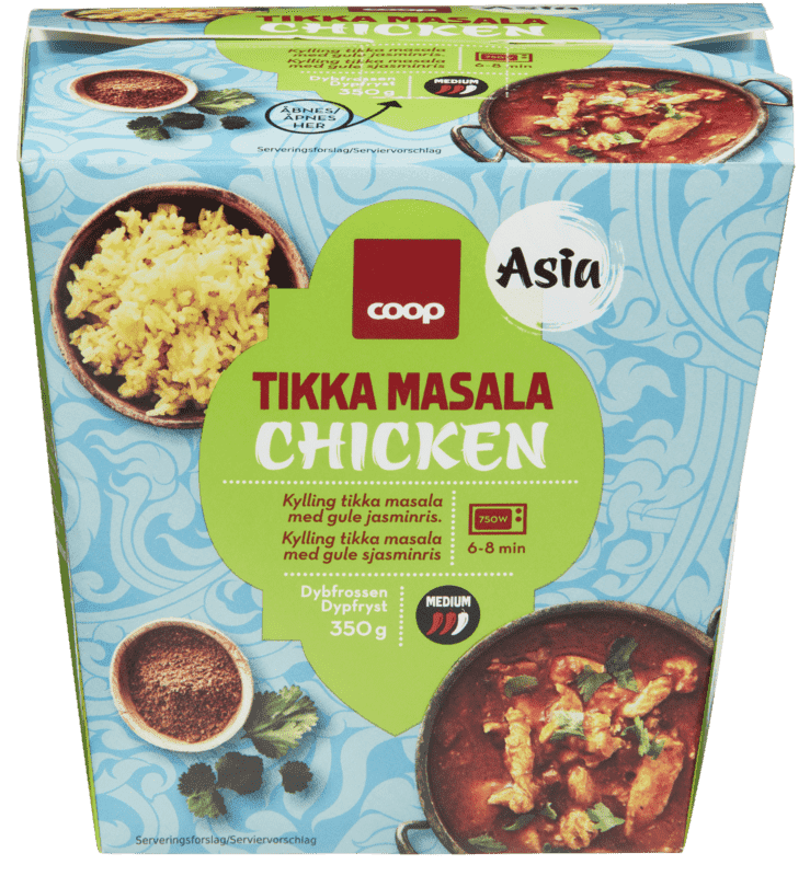 Chicken Tikka 350g Coop