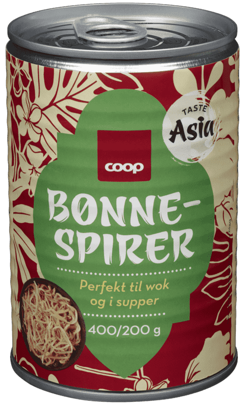 Bønnespirer Hermetisk 400g Coop