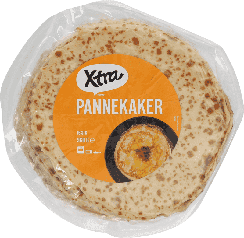 X-tra Pannekaker 16stk 960g
