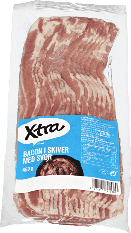 X-tra Bacon med Svor 450g