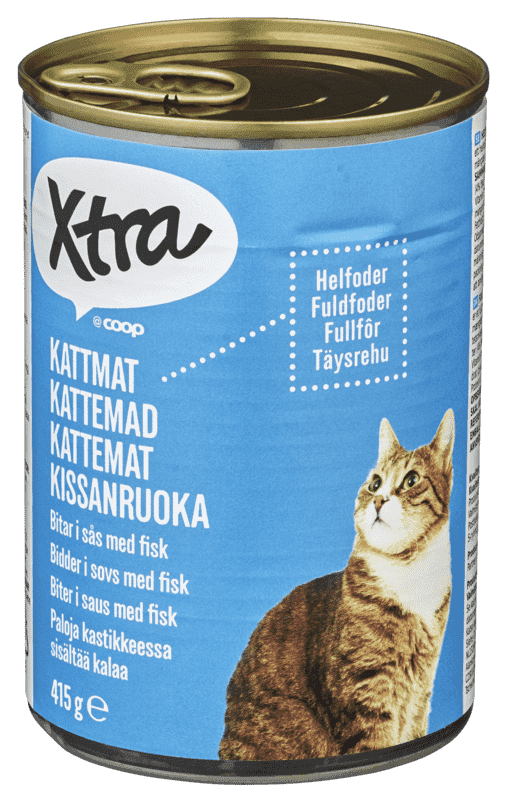 Katt Fisk 415g X-tra