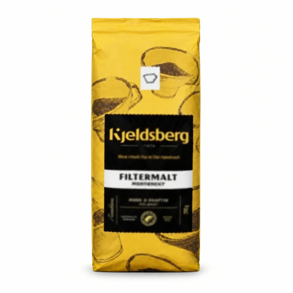 Kjeldsberg Kaffe Filtermalt Rund og Fyldig 250g