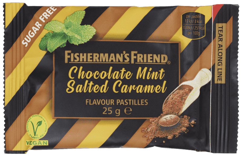 Fisherman's Friend Chocolate Mint Salted Caramel 25g