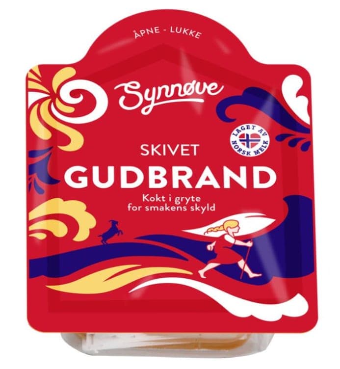 Synnøve Gudbrand Brunost Skivet 150g
