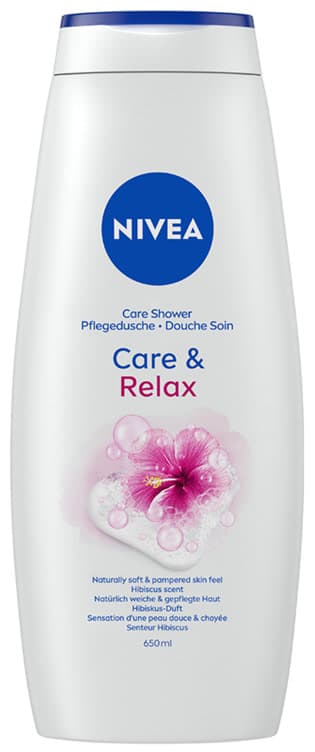 Nivea Shower Creme Care Relax Hibiskus 650ml