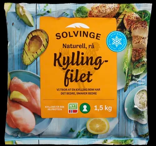 Rå Kyllingfilet 1,5kg Solvinge
