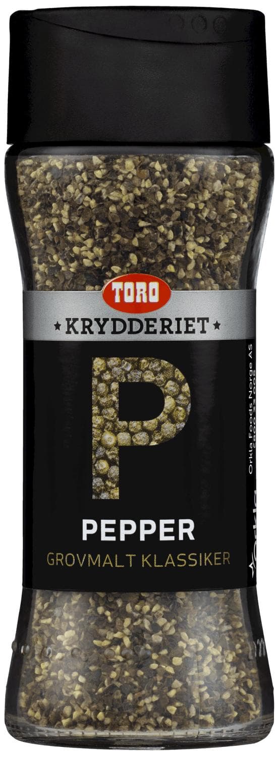 Toro Pepper Sort Grovmalt 68g