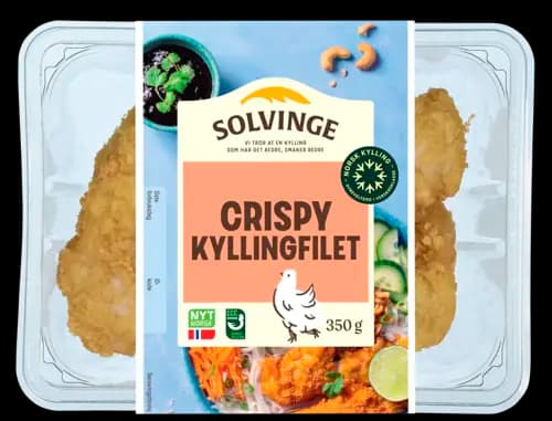 Crispy Kyllingfilet 350g Solvinge