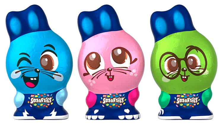 Påskehare 85g Smarties