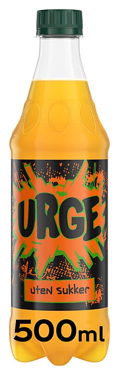 Urge u/Sukker 0,5l flaske