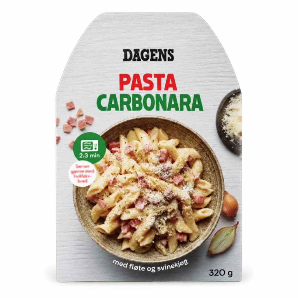 D Pasta Carbonara 320g Coop
