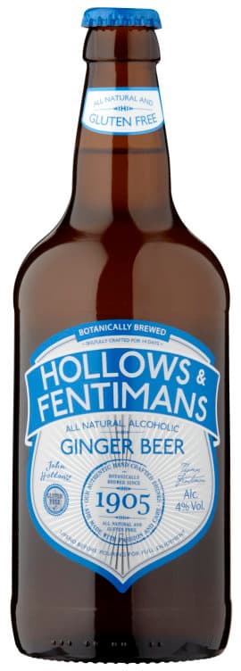 Ginger Beer Hollows& 500ml Fentimans flaske