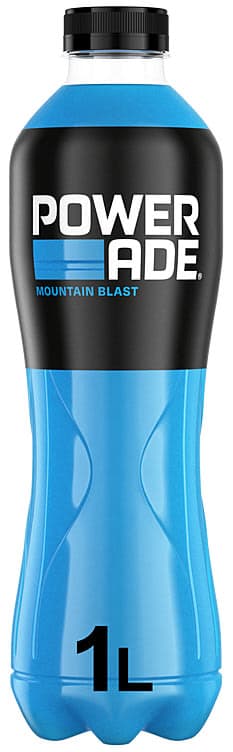 Powerade Mountain Blast 1l flaske