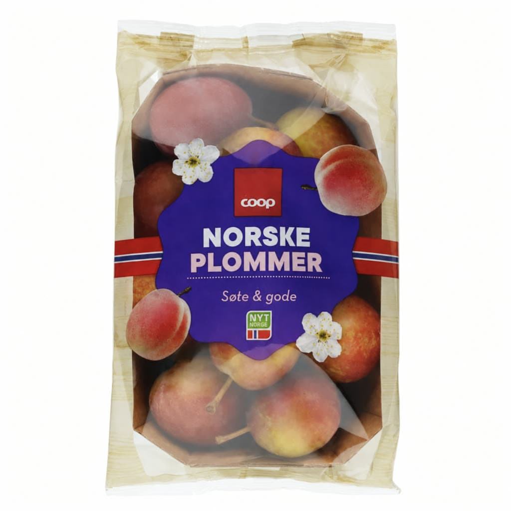 Coop Norske Plommer 750g