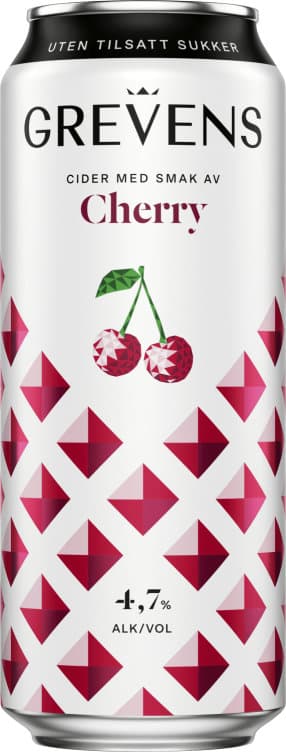 Grevens Cider Cherry 500ml boks
