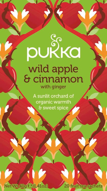 Apple&Cinnamon Urtete Økologisk 20pos Pukka 20 stk