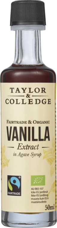 Vanilla Bean Extract Økologisk 50ml Taylor&colledge