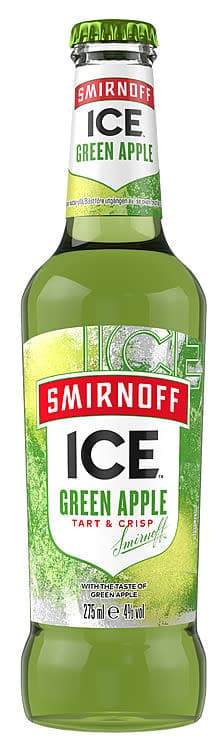 Smirnoff Ice Green Apple 275ml flaske