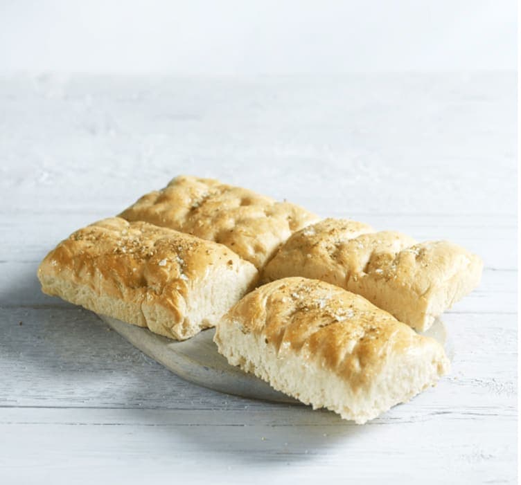 Focaccia Halvstekt 1 stk