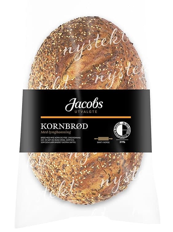 Kornbrød m/Honning Ca680g Jacobs Utvalgte 1 stk