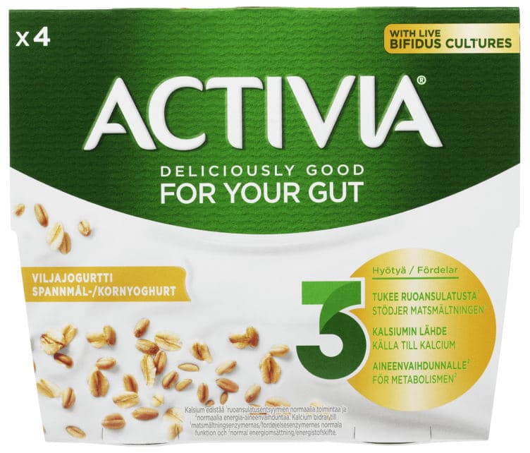 Activia Yoghurt Korn 4x125g 500 g