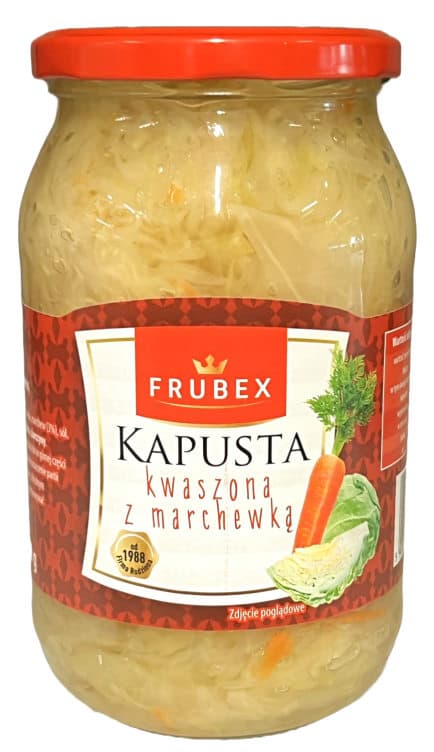 Surkål med Gulrot 860g Frubex