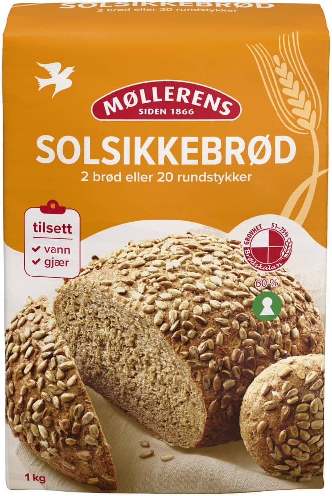 Solsikkebrød 1 kg