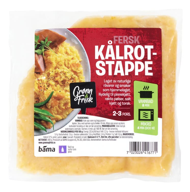 Kålrotstappe 400g Grønn&Frisk