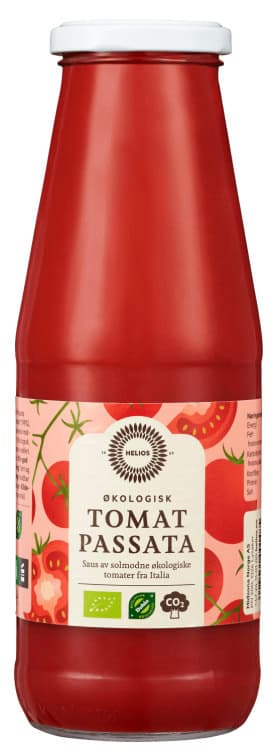Passata Tomatsaus Økologisk 680g Helios