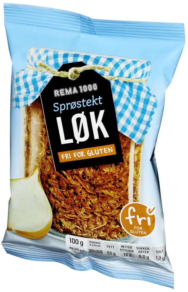 Sprøstekt Løk Glutenfri 100g Goodly