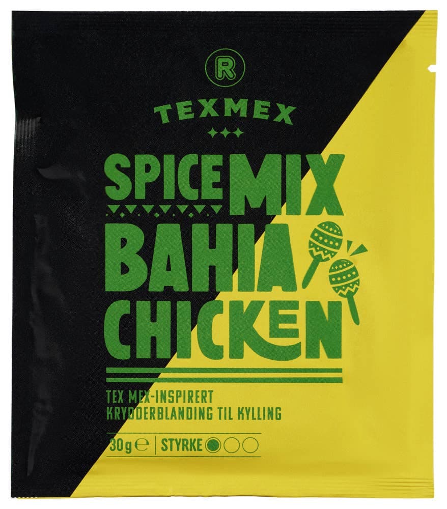 Kryddermiks Kylling Bahia Chicken 30g Rema 1000