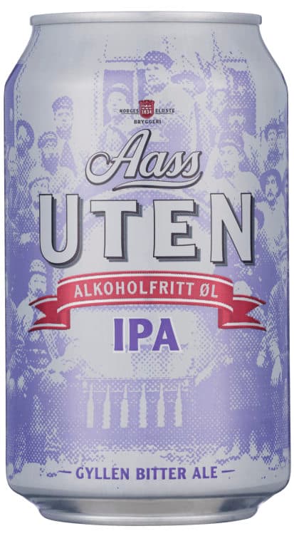 Aass uten IPA 330ml boks