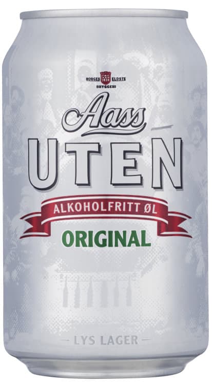 Aass uten 0,33l boks