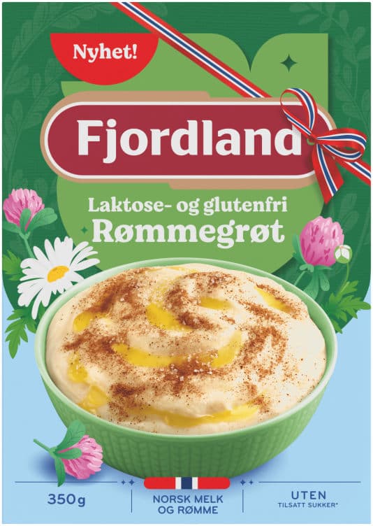 Rømmegrøt Laktosefri 350g Fjordland