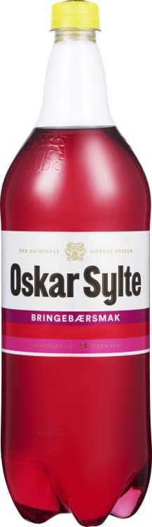 Oskar Sylte Bringebærbrus 1,5l flaske