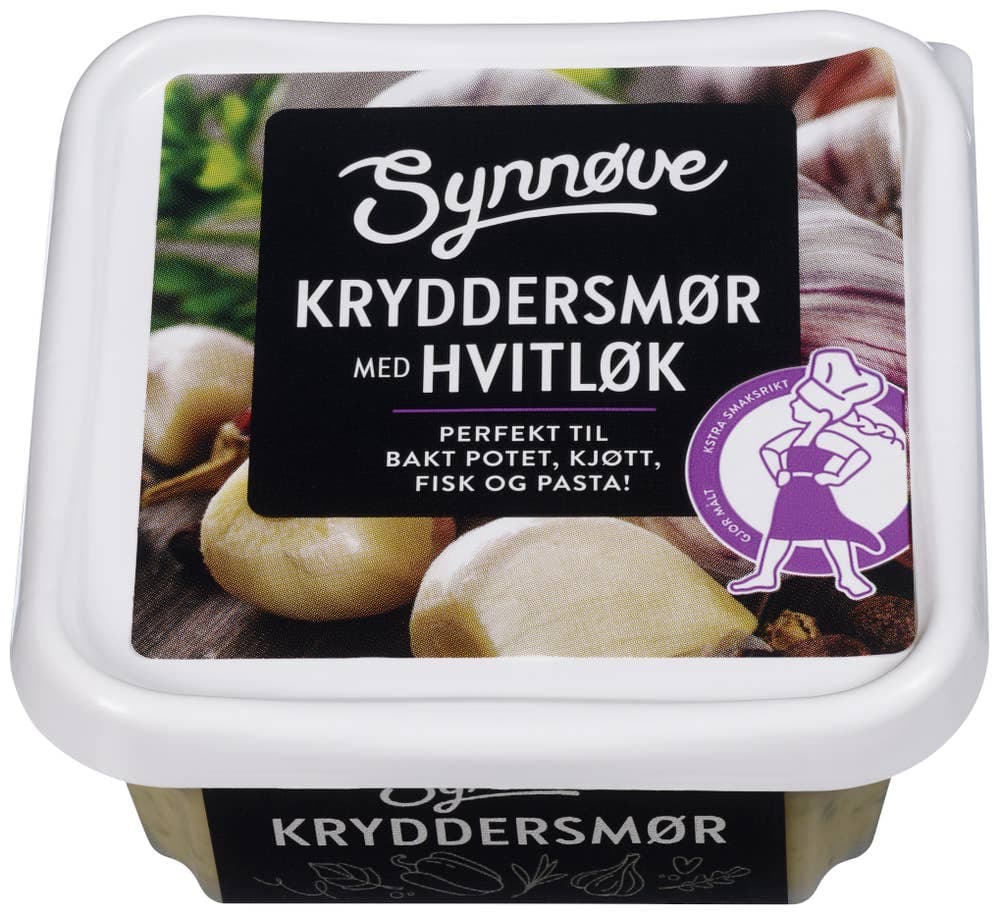Synnøve Kryddersmør med Hvitløk 90g