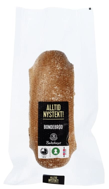 Bondebrød 750g Bakehuset