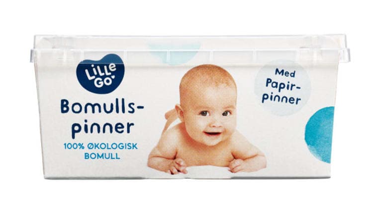 Bomullspinner 60stk Lillego