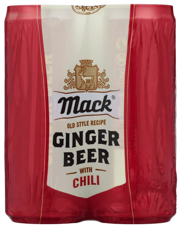 Mack Ginger Beer Chili 0,33lx4 boks 1320 ml