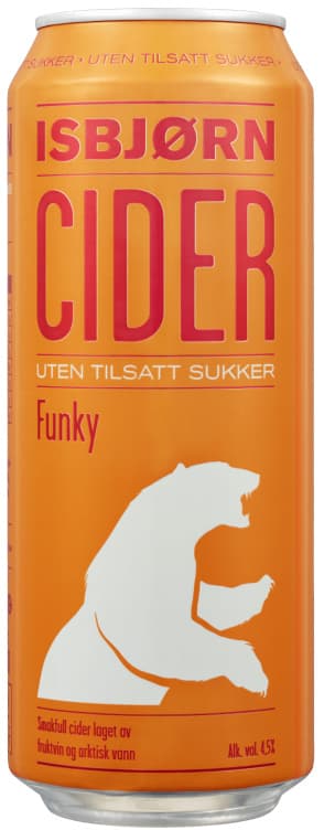 Mack Isbjørn Cider Funky 500ml boks