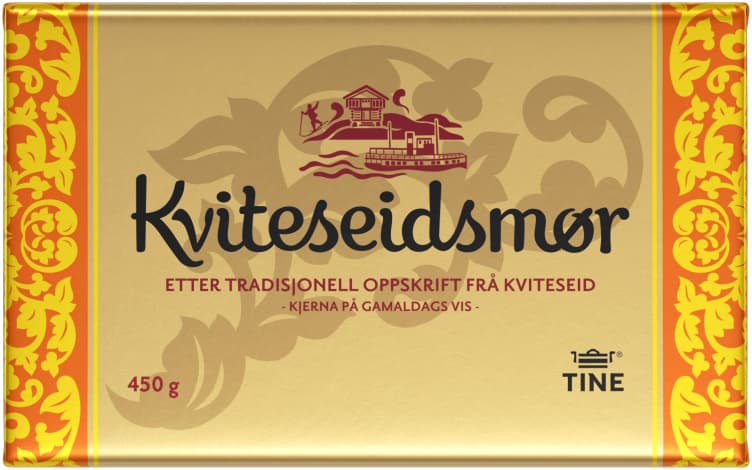 Kviteseidsmør 450g Tine 450 g
