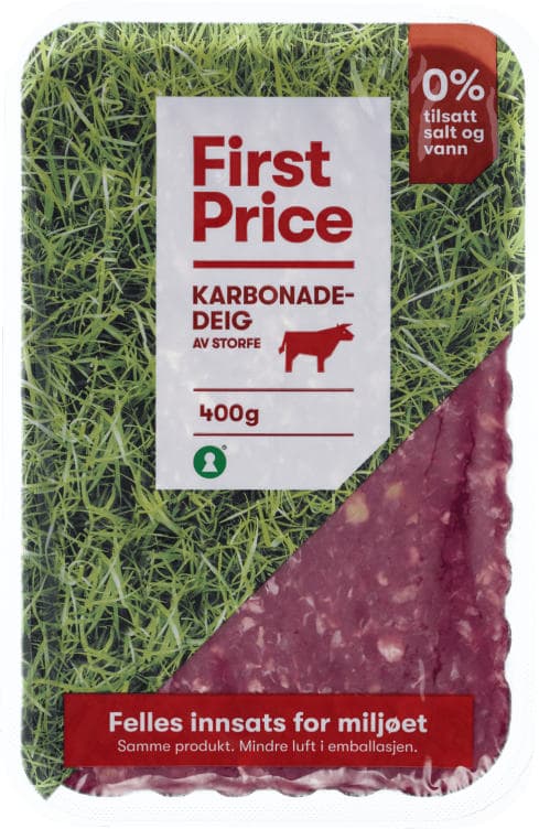 Karbonadedeig 400g First Price 400 g