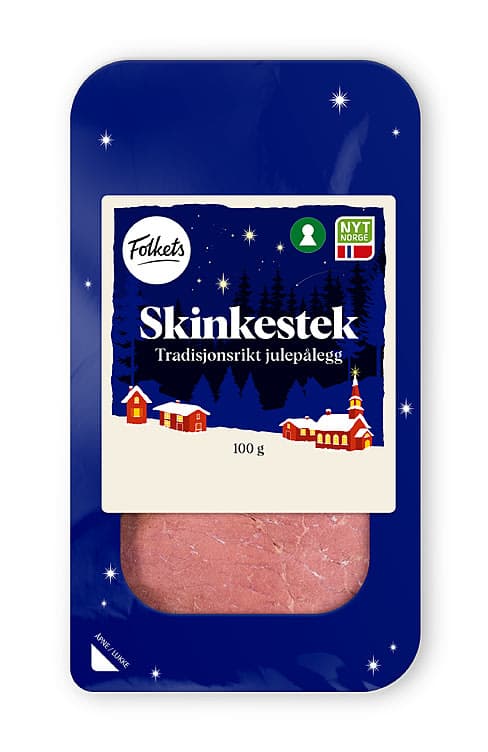 Skinkestek 100g Folkets 100 g