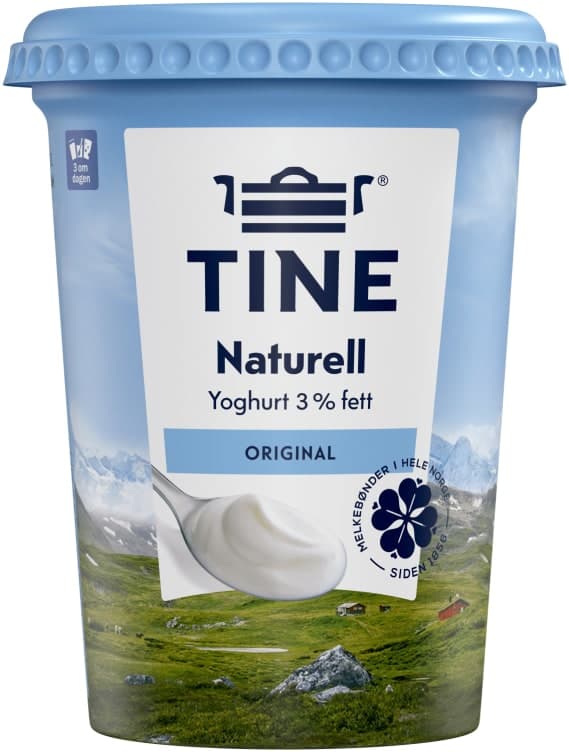 Yoghurt Naturell 500g Tine 500 g