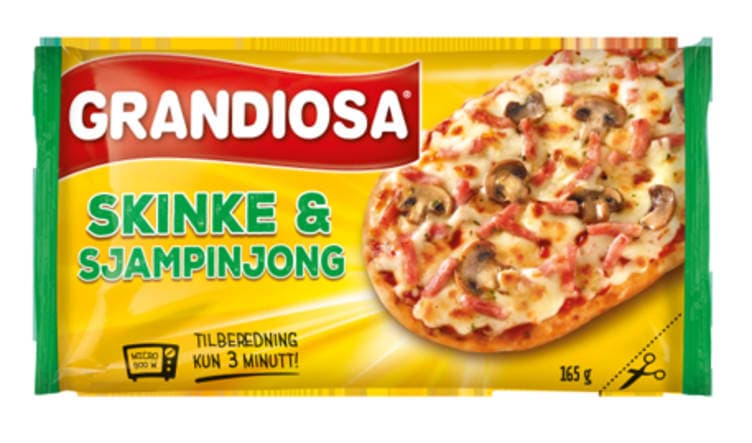 Grandiosa Pizzaslice Skinke 165g 165 g