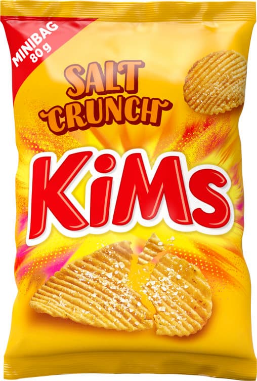 Kims Potetgull Salt Crunch 80g Kims 80 g