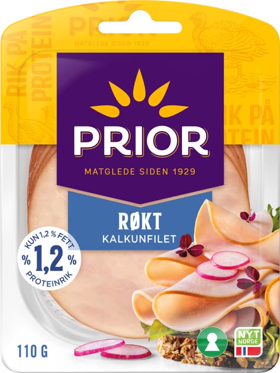 Kalkunfilet Røkt 110g Prior 110 g