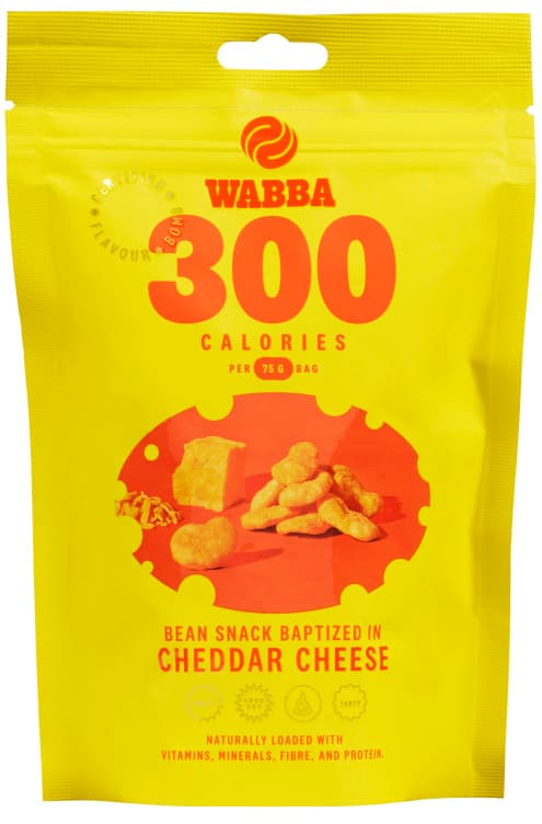 Cheddar Cheese Snacks 75g Wabba 75 g